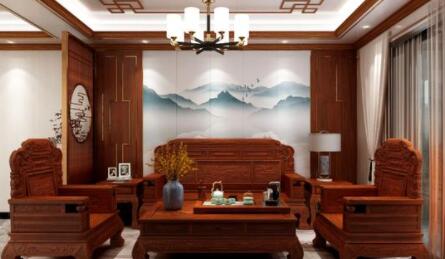 旌德如何装饰中式风格客厅？